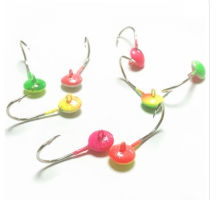 Джиг таблетка 1,5гр VMC hook 9291Ni #4 ФОСФОР