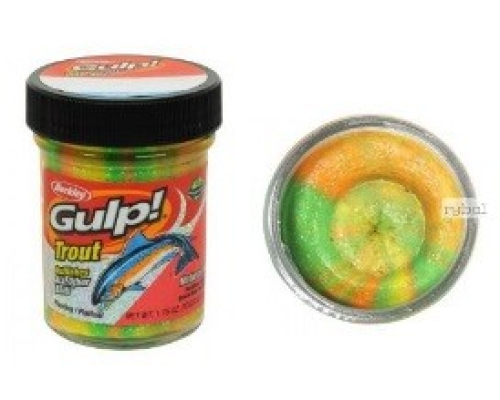 Форелевая паста Berkley 50G Gulp Rainbow Candy (чеснок радуга)