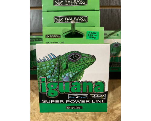 леска Iguana 0,16 мм