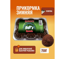 Прикормка "DUNAEV BALL`S" 0.75кг Плотва