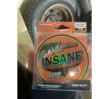 плет. шнур /MIFINE/ INSANE X9PE 125м 0,14 16.5кг. 50005-14