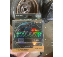 плет. шнур /MIFINE/ KILLER X8PE 135м 0,14 (зеленый) 15,3кг. 50004-14