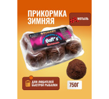 Прикормка "DUNAEV BALL`S" 0.75кг Мотыль