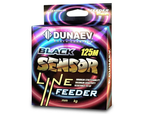 Леска Dunaev Black Sensor 0.260мм 125м