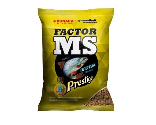 Прикормка "DUNAEV-MS FACTOR" 1кг Плотва престиж