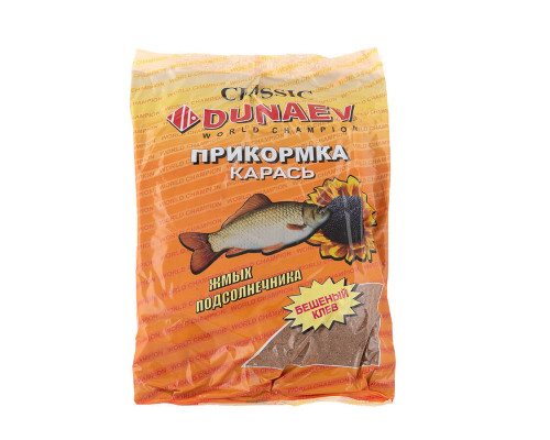 Прикормка "DUNAEV КЛАССИКА" 0.9кг Карась Жмых Подсолнечника