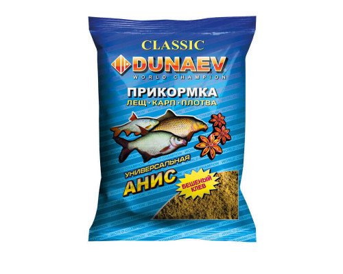 Прикормка "DUNAEV КЛАССИКА" 0.9кг Анис