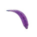 Приманка ZUB-MAGGOT SLIM 22мм(0,9")-20шт, (цвет 610) фиолетовый с блестками
