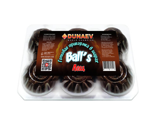 Прикормка "DUNAEV BALL`S" 0.75кг Лещ