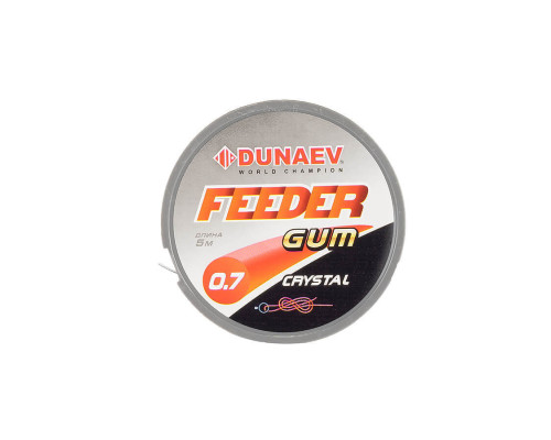 Фидерная резина Dunaev Feeder Gum Clear 0.7mm