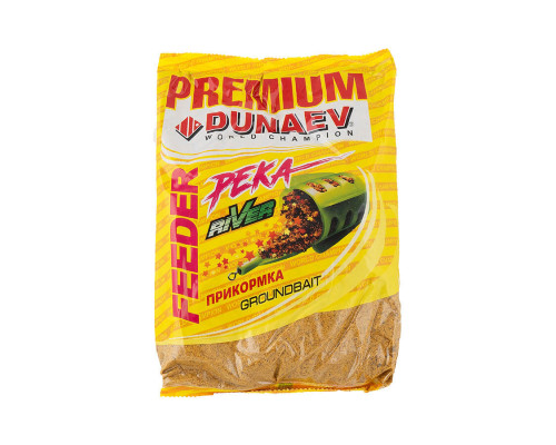 Прикормка "DUNAEV-PREMIUM" 1кг Фидер Река