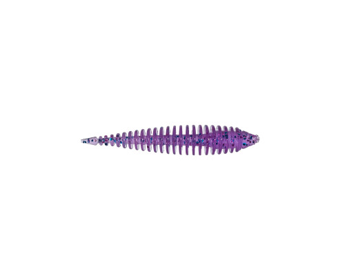 Приманка ZUB-MAGGOT SLIM 40мм(1,5")-12шт, (цвет 130) маджента с блестками
