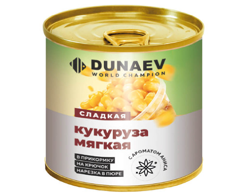Кукуруза Мягкая DUNAEV металлобанка 400мл, анис