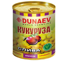 Добавка для прикормки металлобанка 320мл "Дунаев Кукуруза Слива"