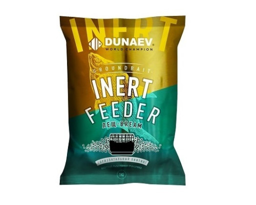 Прикормка "DUNAEV-INERT FEEDER" 1кг Лещ