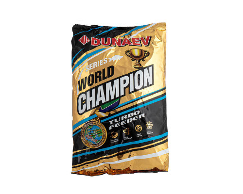 Прикормка "DUNAEV-WORLD CHAMPION" 1кг Turbo Feeder