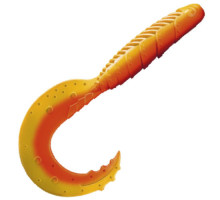 Приманка ZUB-HIBINA 180мм(7,1")-2шт, (Цвет 405) желтый верх - оранжевый низ