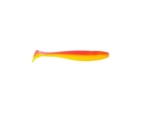 Приманка ZUB-IZI 185мм(7,3")-3шт, (цвет 023) розовый верх - желтый низ (в)