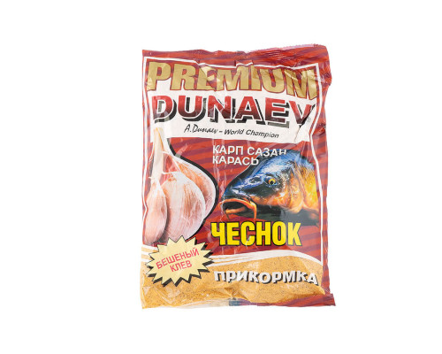 Прикормка "DUNAEV-PREMIUM" 1кг Карп-Сазан Чеснок