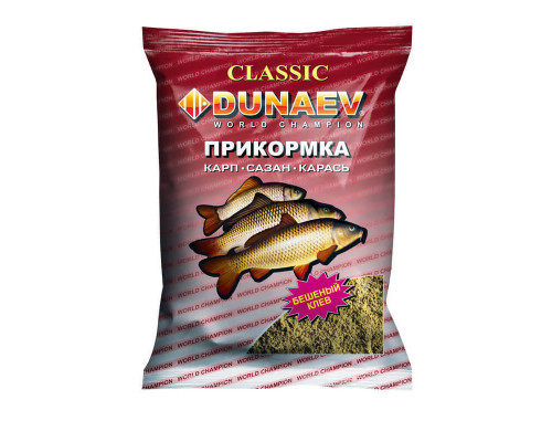 Прикормка "DUNAEV КЛАССИКА" 0.9кг Карп