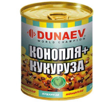 Добавка для прикормки металлобанка 320мл "Дунаев Конопля Кукуруза"