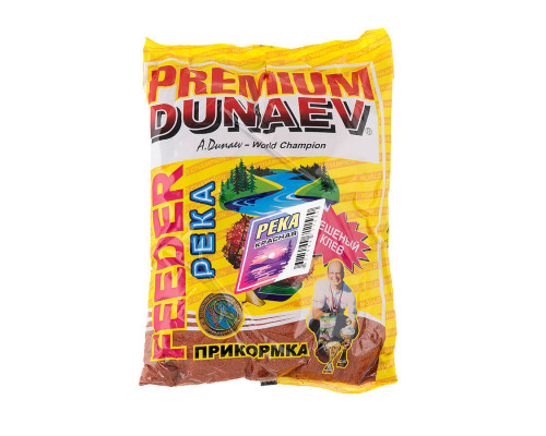 Прикормка "DUNAEV-PREMIUM" 1кг Фидер Река Красная