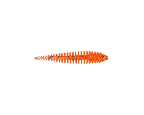 Приманка ZUB-MAGGOT SLIM 22мм(0,9")-20шт, (цвет 250) морковный с блестками