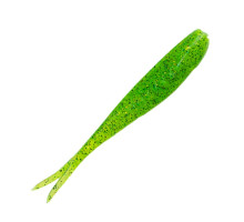 Приманка ZUB-HORDA SLAG 144мм(5,6")-4шт, (цвет 351) шартрез с блестками