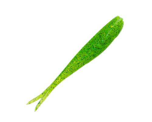 Приманка ZUB-HORDA SLAG 144мм(5,6")-4шт, (цвет 351) шартрез с блестками