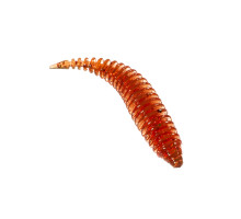 Приманка ZUB-MAGGOT SLIM 40мм(1,5")-12шт, (цвет 911) машинное масло с блестками