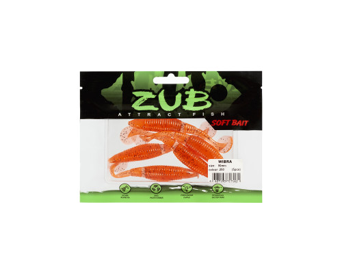 Приманка ZUB-WIBRA  90мм(3,5