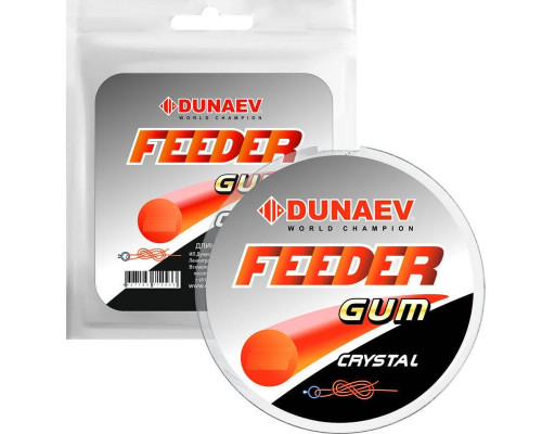 Фидерная резина Dunaev Feeder Gum Clear 1.0mm