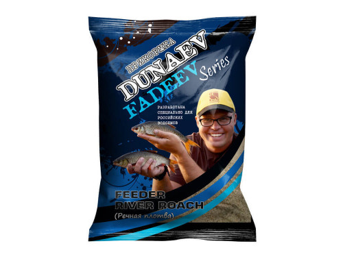Прикормка "DUNAEV-FADEEV" 1кг Feeder River Roach