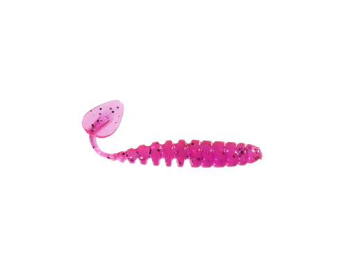 Приманка ZUB-SHAD  75мм(3")-6шт, (цвет 610) фиолетовый с блестками