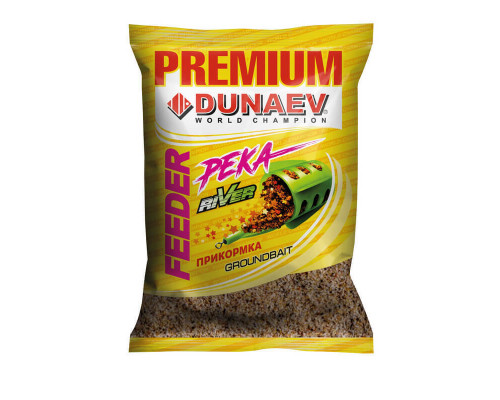 Прикормка "DUNAEV-PREMIUM" 1кг Фидер Река