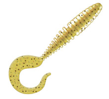 LSR138 Приманка ZUB-TWIST  50мм(2")-10шт, (цвет 503) коричневый с блестками
