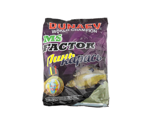 Прикормка "DUNAEV-MS FACTOR" 1кг Линь Карась