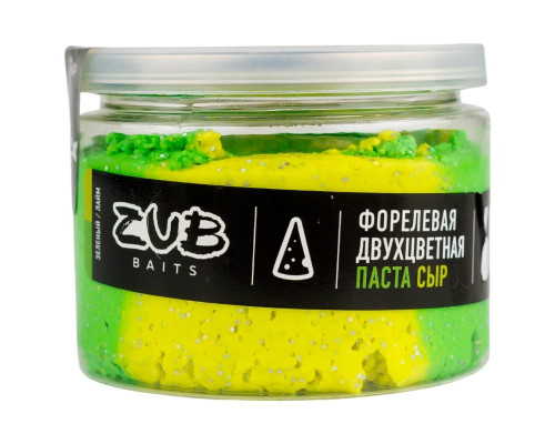 Паста ZUB 60мл Форель "Сыр" Зеленая/Лайм
