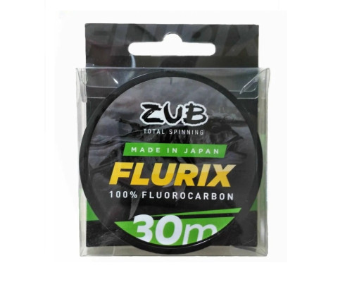 Леска ZUB FLURIX 30m 0.203мм
