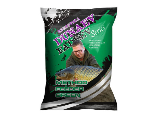 Прикормка "DUNAEV-FADEEV" 1кг Feeder Method Green