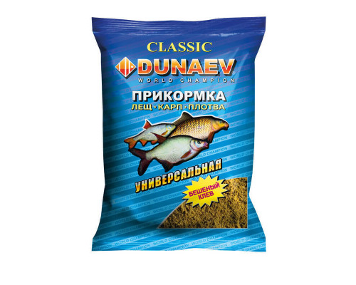 Прикормка "DUNAEV КЛАССИКА" 0.9кг Универсальная Тутти-Фрутти