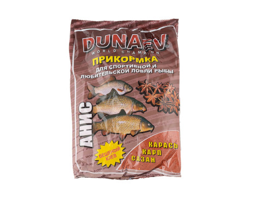 Прикормка "DUNAEV КЛАССИКА" 0.9кг Карп Анис