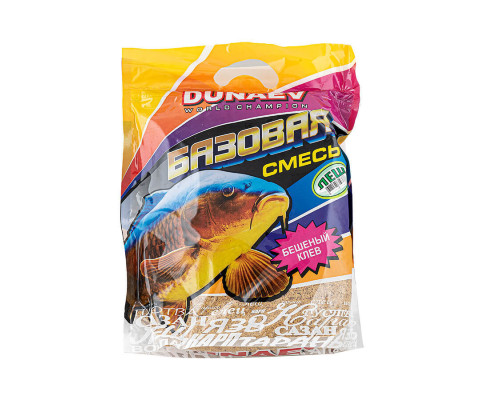 Прикормка "DUNAEV Базовая смесь" 2.5кг Лещ