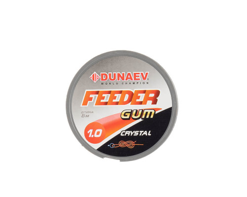 Фидерная резина Dunaev Feeder Gum Clear 1.0mm