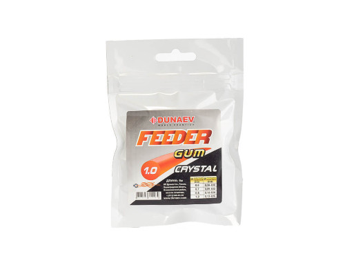 Фидерная резина Dunaev Feeder Gum Clear 1.0mm
