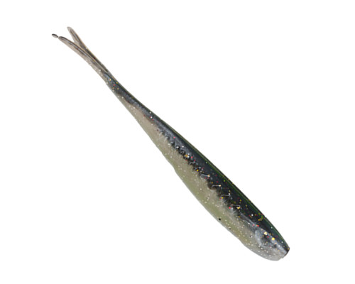 Приманка ZUB-HORDA SLAG 144мм(5,6")-4шт, (цвет 030) черный верх-натурал низ