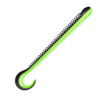 LSZ039 Приманка ZUB-WORM-ZANDER 108мм(4,3")-5шт, (цвет 033) черный верх-желтый низ