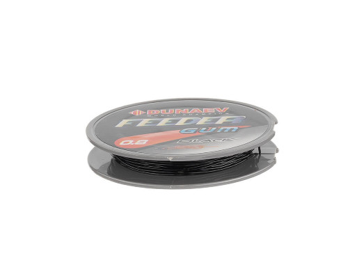Фидерная резина Dunaev Feeder Gum Black 0.8mm