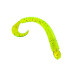Приманка ZUB-WORM-ZANDER 108мм(4,3")-5шт, (цвет 310) желтый с блестками