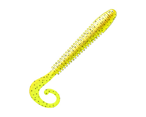 Приманка ZUB-MINOGA  90мм(3,5")-5шт, (цвет 310) желтый с блестками
